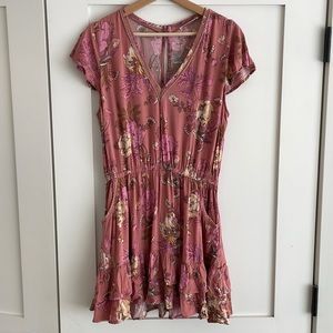 EUC Spell and the Gypsy Belted Mini Dress! Sz. Medium